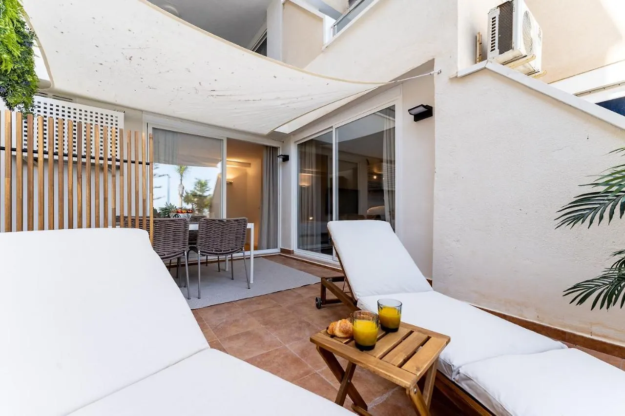 Apartment Luxury Beachfront Living On The Beach With Big Terrace Torremolinos