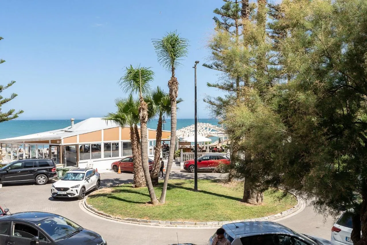 Luxury Beachfront Living On The Beach With Big Terrace Torremolinos