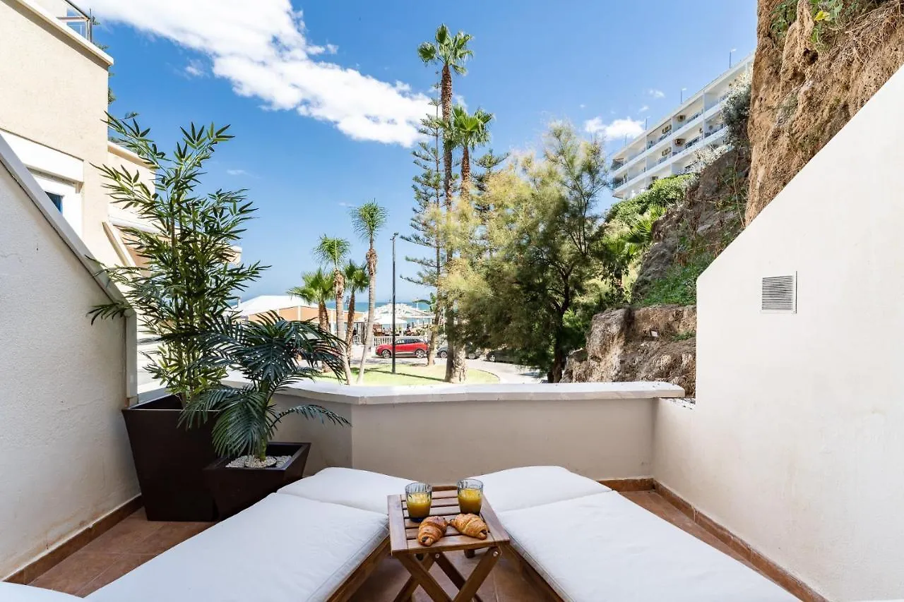 Luxury Beachfront Living On The Beach With Big Terrace Torremolinos